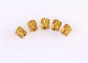 Quality High Precision Industrial Fasteners Metal Nuts Netted Knurled Type For Plastic Housing wholesale