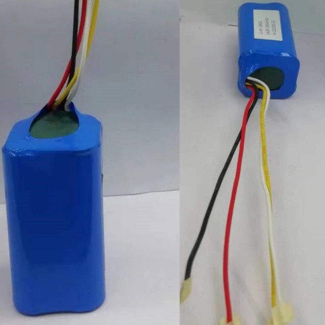 Customized 14.8v 2200mah Battery Pack 18650 Cell 4s1p With BMS For Sweeper