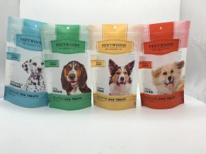 Quality Food grade PET/PE resealable zipper stand up pouches , food bag vacuum wholesale