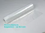 Clear Plastic wrapping Sheeting roll, Low density polyethylene film plastic