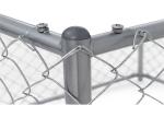 Removable Temporary Dog Fence Outdoor Dog Barrier For Yard Anti Impact