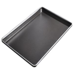 Quality RK Bakeware China Foodservice NSF 600X400mm 90 Degree Nonstick Commercial Cookie Baking Tray wholesale