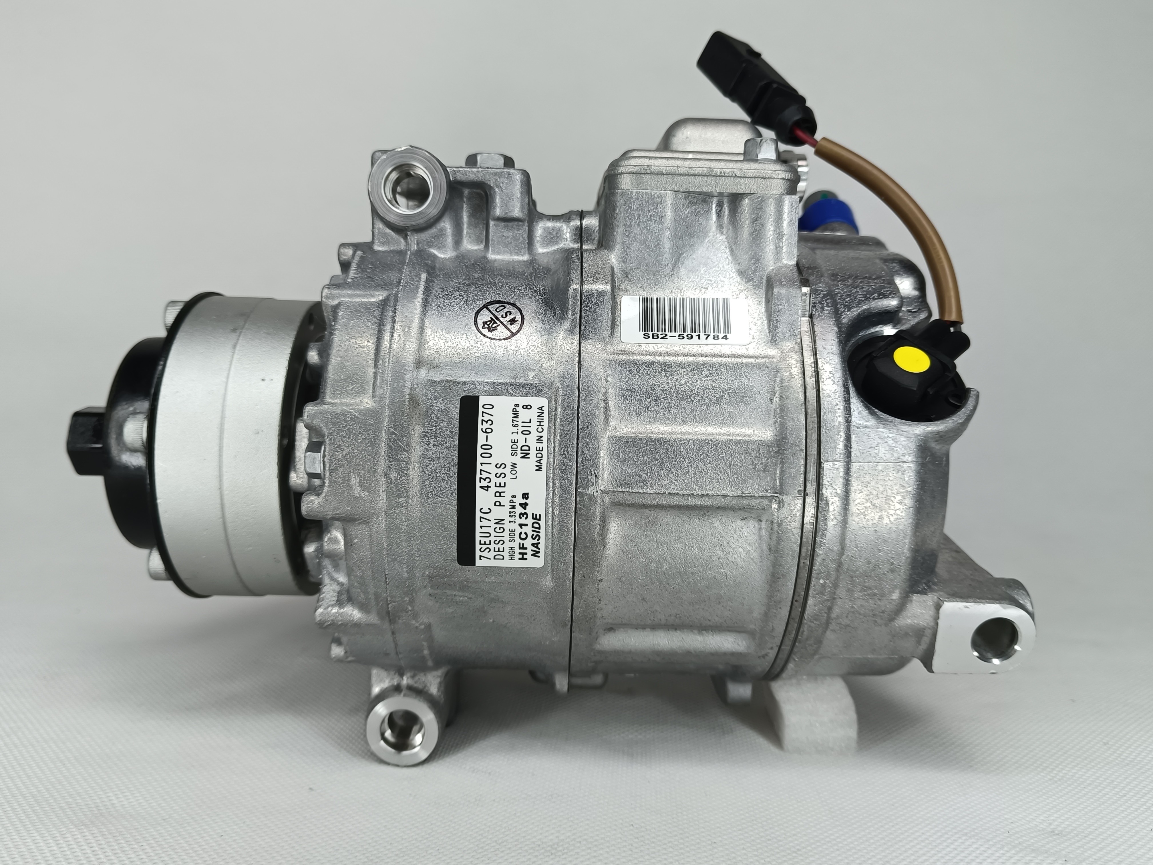 Auto Ac Conditioning Compressor For Audi Q7 4.2 4E0260805AS Compressor Assembly
