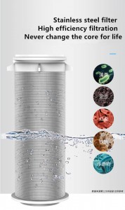 Brass Filter,Pre-filter,Household Backwash Tap Water Filter,Stainless Steel Mesh Water Prefilter (2)