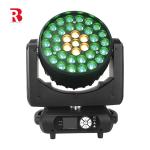 RGBW 4In1 Zoom Beam Wash Dmx Control Led Moving Head Light For Dj Disco Stage