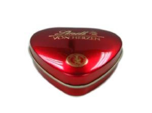 Quality Color Printing Heart Shaped Tin Box For Valentine's Day Gift Packing wholesale