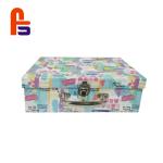 Fashion Kids Non Toxic Paper Material Cardboard Suitcase Box