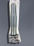 High Security UPVC Window Profiles Single / Double Glazed Window Profiles