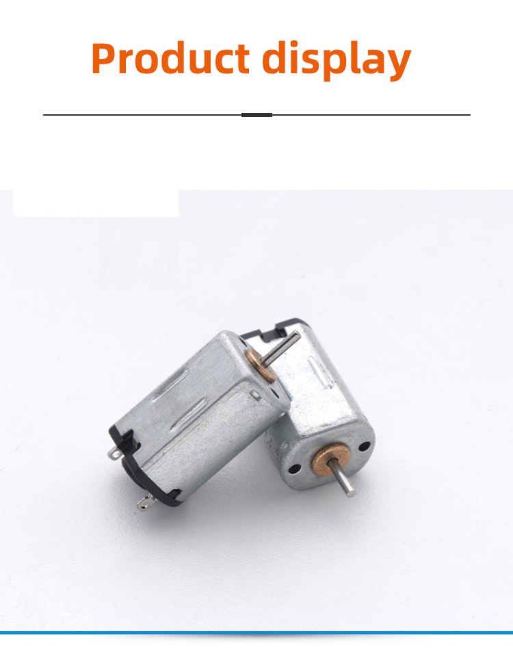 Farad Customization Durable Plastic Gearbox Mini Micro Brushed Dc Motor For Smart Lock Door
