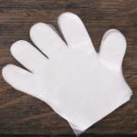 PE Transparent Disposable Cooking Gloves Anti Skid Dish Washing Usage
