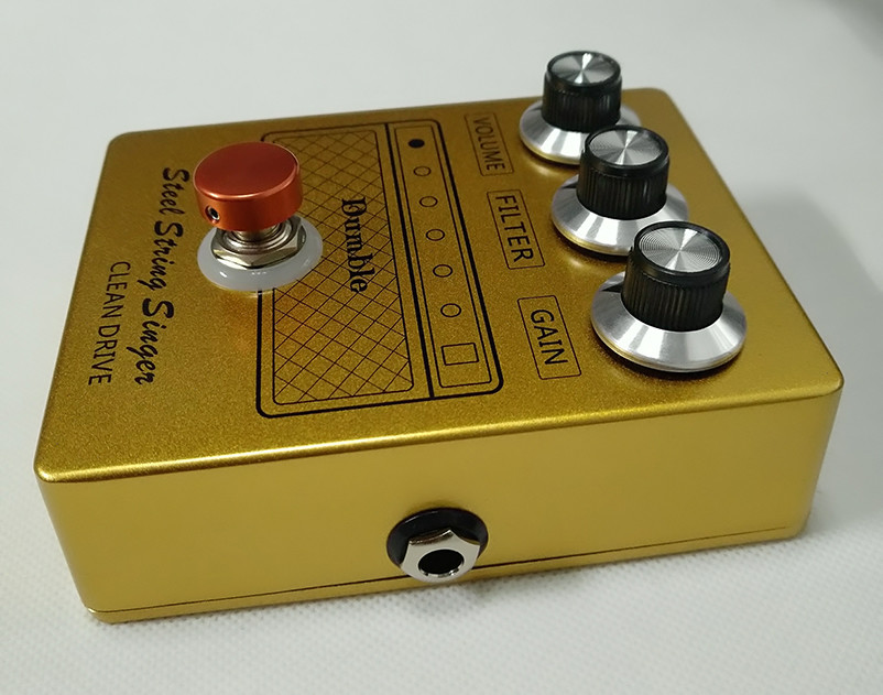 Grand Dumble Style SSS Steel String Clean Drive Pedal Custom LOGO Printing is Available