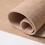 Virson eco jute cloth pvc yoga mat.chepst gym/fitness yoga mat. pvc yoga mat