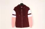 60% Cotton 40% Polyester Casual Hoodies Womens Autumn Winter Color Matching