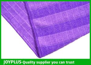 Quality New professional Kitchen&amp;bathroom Cleaning Cloth ,Purple Microfiber Cloths for Cleaning wholesale