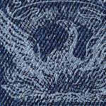 Fall Winter Wallet 100 Percent Cotton Fabric 300gsm Printed Denim Fabric 10 X 10