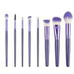 Premium Makeup Brushes Classic Purple High Flexibility Bristles Powder Eye