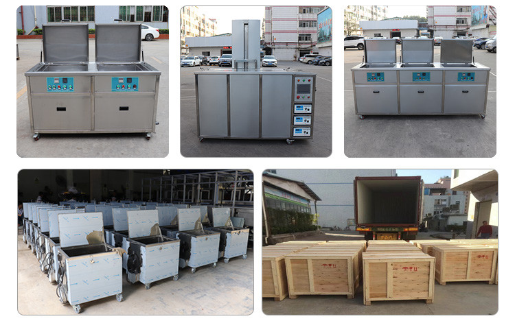 CE Stamping Parts 175L Multi Tank Ultrasonic Cleaner For Oil Removal