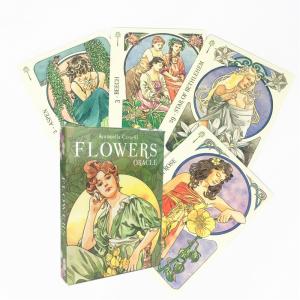 Quality Flowers Oracle Print Custom Pokemon Cards 38 Cards Deck Printing wholesale