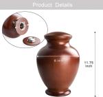 Elegant Wood Vase Urns For Human Ashes Adult Male/Female,For Adults Up To 200lbs