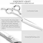 7.0 Inch Professional Barber Scissors , Right Handed Japanese Cobalt Shears