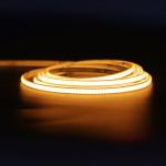Single Color Ultra Narrow Cob Led Strip 12v 384leds/M 3mm for Diy Projects