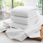 5 Star Hotel 32S Satin 100% Cotton Bath Towel 70*150cm, 600g for wholesale, logo