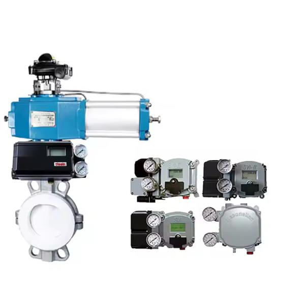 Chinese Brand Butterfly On-Off Valve With Masoneilan SVI2-21113111 And TS700