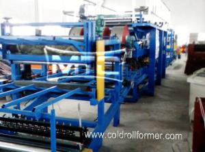 Quality EPS/Rockwool Insulated Sandwich Panel Production Line wholesale