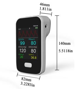 China Noninvasive Blood Pressure Multi Parameter Patient Monitor Portable on sale