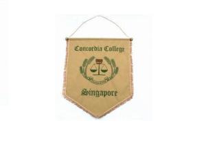 Quality Customized Wall Banner Flag / Screen Printing Hanging Fabric Wall Banner wholesale