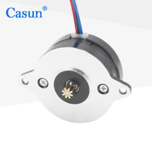 Quality 1.8 Degree NEMA 14 SMT Stepper Motor 6.6V 90mN.m Gear Shaft Permanent Magnet Motor wholesale