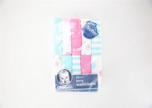 Quality Modern Fashionable Baby Bath Wash Cloth , Pink Baby Washcloths AZO Free wholesale