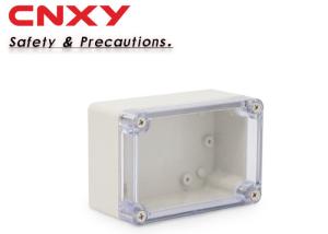 Quality IP65 transparent cover electrical terminal box plastic junction box electric enclosure 100*68*50mm wholesale