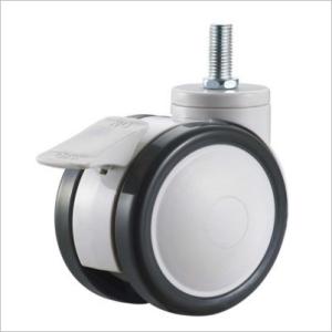 Quality medical caster locking wheels polyurethane casters medical supply 4 inch wholesale