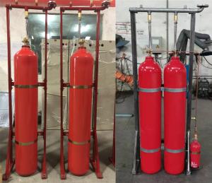Quality 70 Liter Automatic Fixed Co2 Fire Extinguisher System 1448mm wholesale