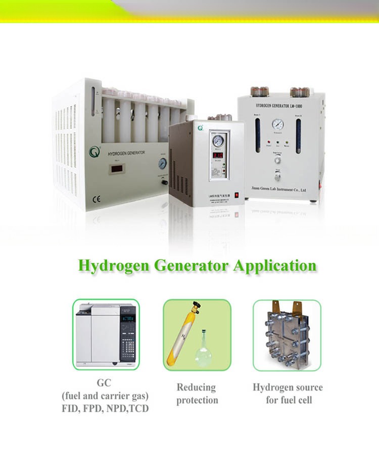 Fuel Cell Energy Hydrogen Machine 0--3L/min with 0.45Mpa Delivery Pressure in White