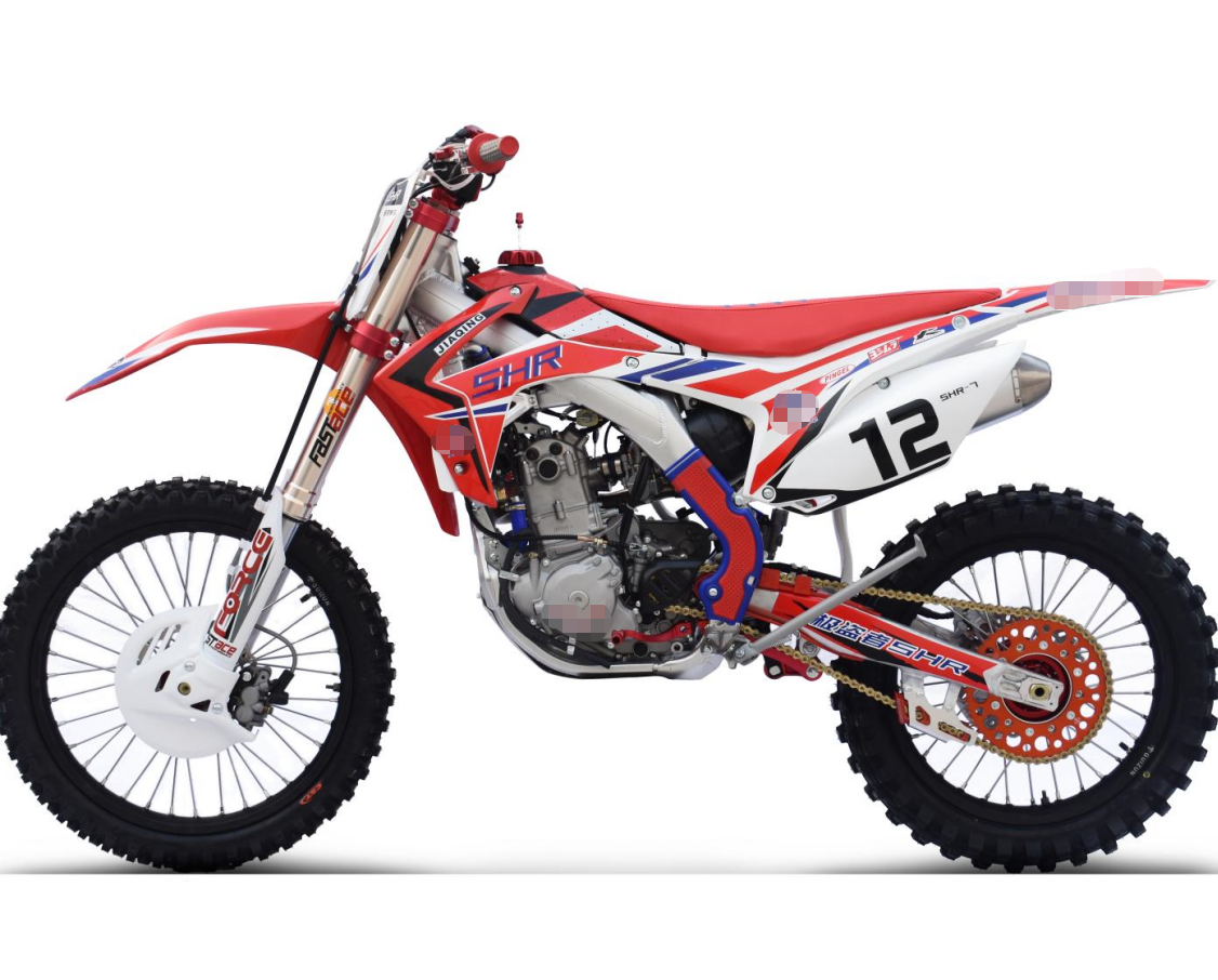 Water Cooled Single Cylinder Enduro Off Road Motorcycles Weather Resistance