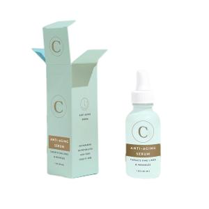 Quality Skincare Serum Medicine Packaging Box 350g C1S Art Paper Material wholesale