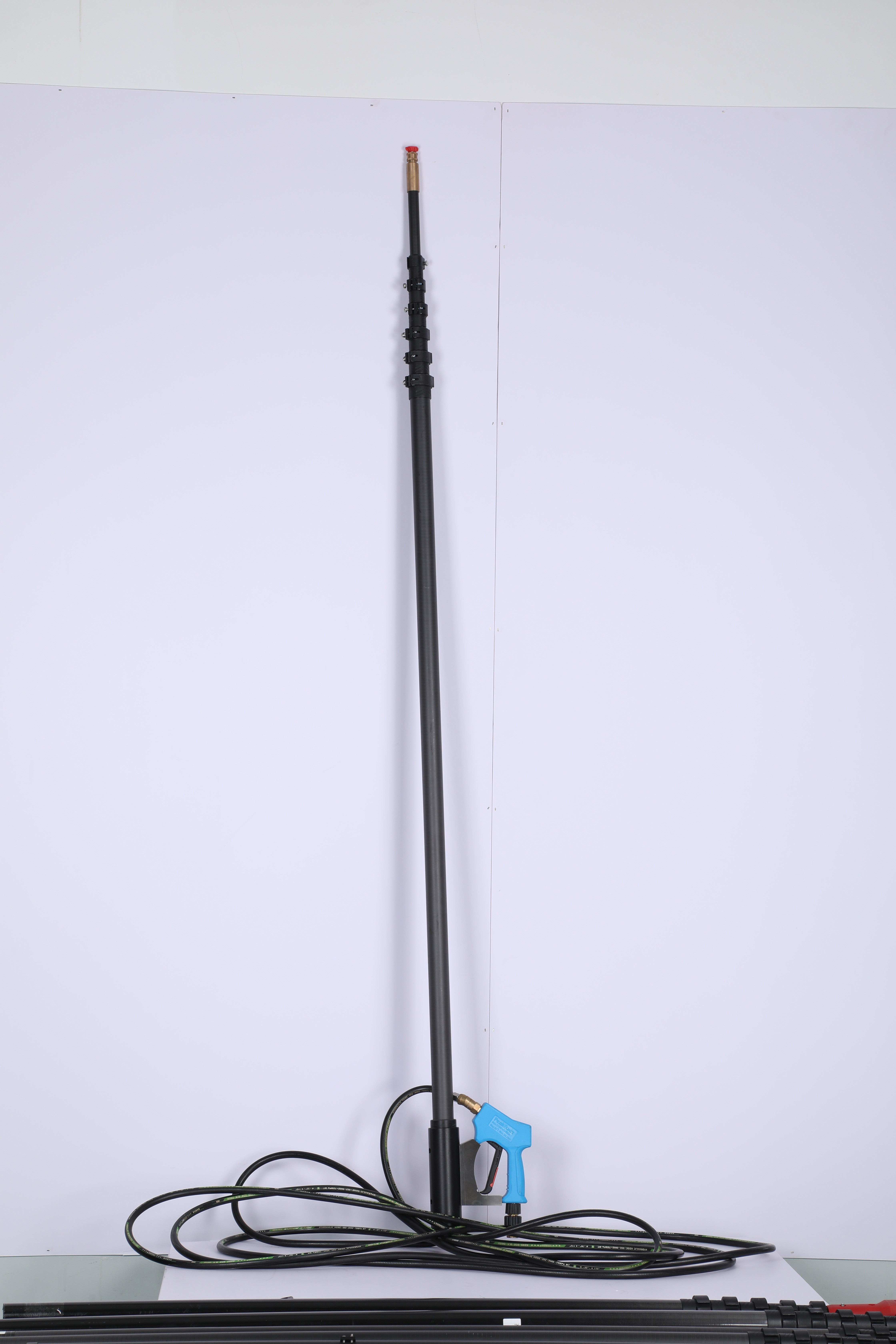 18m 20m Carbon Fiber Telescopic High Pressure Lance 60ft 72ft Extendable Power Washer Lance