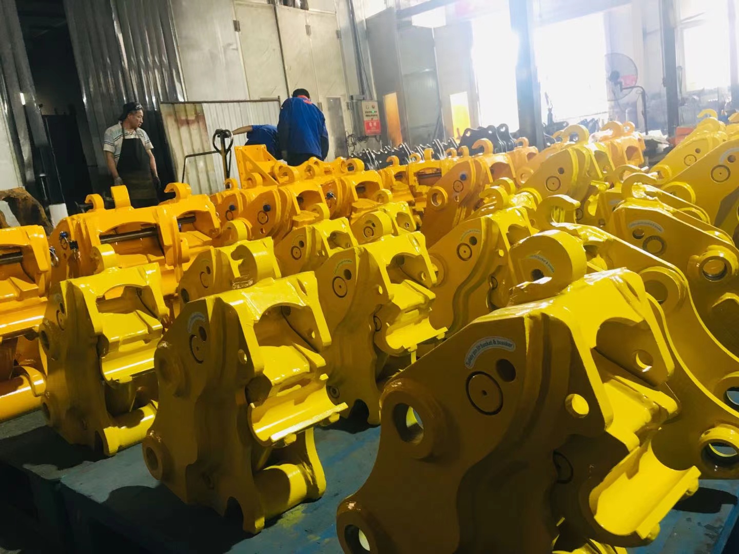 5 ton Tilting Excavator Hydraulic Quick Hitch Coupler Attachment 8