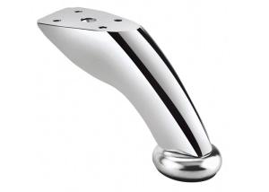 Quality Chrome furniture cabinet feet steel metal coffee Metal Sofa Legs very popular wholesale