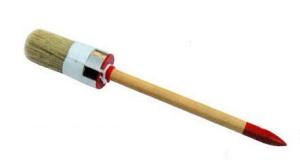 Quality Round Chalk Paint Brushes White Bristle 20mm wholesale