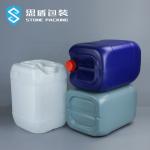 Rectangular 25 Liter Screw Top Plastic Drum 1.35KG ISO9001