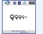 Grade 10.9 / 12.9 Stainless Steel Hex Railway Bolt / Railroad Track Bolts