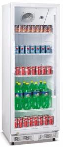 Quality 310L upright single door ABS inner direct cooling commercial display beverage cooler/display fridge/beverage showcase wholesale