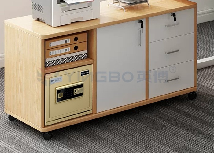 Office Fingerprint Lock Safe Box Solid Steel OEM Color H350mm