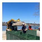 High Strength Gabion Flood Barrier Sand Wall Defensive Bastion Barriers