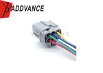 6189-1175 6 Pin Car Headlight Female 2.2MM Electronic Automotive Wire Harness