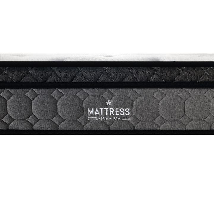 8 Inch HD Memory Foam Bed Mattress Quilted Knitting Fabric OEM Service
