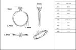 925 Sterling Silver Moissanite Diamond Rings For Wedding Engagement